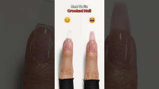 ✨Stepbystep Guide How to Fix Crooked Nails 😍💅 [upl. by Jaco887]