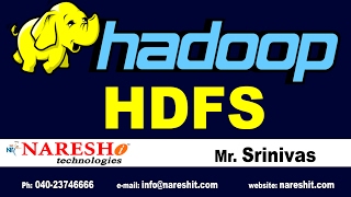 Hadoop HDFS Introduction  Hadoop Tutorial Videos  Mr Srinivas [upl. by Dorcy]