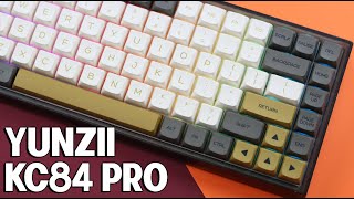 PBT amp Hotswap 84 Key  Yunzii KC84 Pro Review [upl. by Loats]