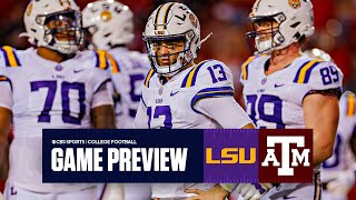 College Football Week 9 No 8 LSU at No 14 Texas AampM Game preview Experts share their predictions [upl. by Arther]