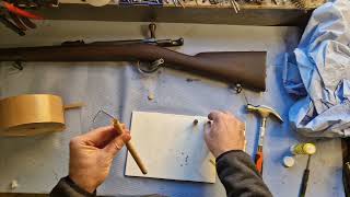 How to make paper cartridge Chassepot m1866 blackpowder hunting history youtubevideo shorts [upl. by Aniraz]