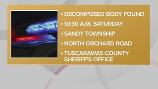 Tuscarawas County Sheriffs Office investigating dead body found [upl. by Chisholm]