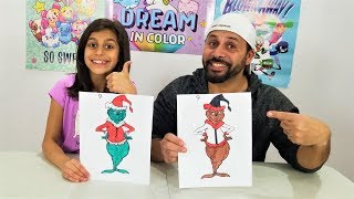 3 marker Challenge the Grinch with DAD [upl. by Kragh674]