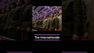 quotThe Internationalequot  Performance by North Korea 🇰🇵 2024 music dprk russia song concert short [upl. by Ahsiet225]