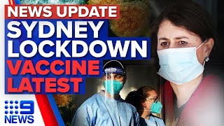 Sydney lockdown extended UK and US open up  Coronavirus  9 News Australia [upl. by Greer584]