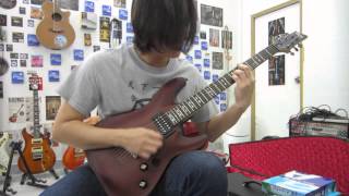 อ โอ๋ รีวิวกีตาร์ Schecter Omen 6 Guitar Drive Sound [upl. by Akla477]