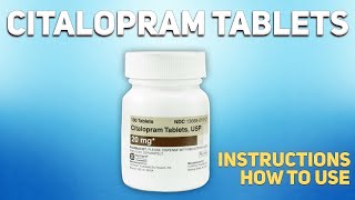 Citalopram tablets Celexa how to use How and when to take it Who cant take Celexa [upl. by Gnah214]