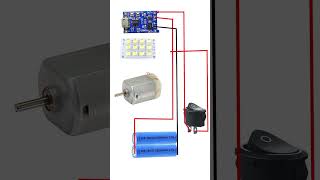 shorts 5 volt motor LED light connection [upl. by Sordnaxela]