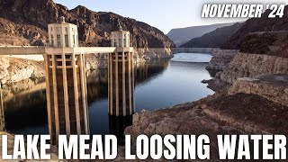 Lake Mead Water Level Drops Again  Lake Mead Update November 2024 [upl. by Pascasia780]