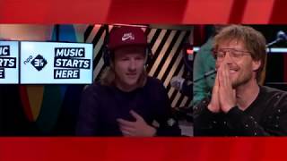 Giel Beelen breekt in bij 3FM [upl. by Ettelliw178]