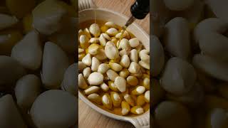 Garlic confit  voiceover [upl. by Ellerred506]