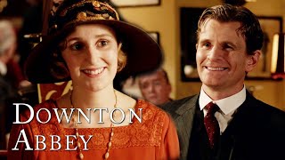 Lady Edith Meets Michael Gregson For the First Time  Downton Abbey [upl. by Farland635]