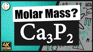 How to find the molar mass of Ca3P2 Calcium Phosphide [upl. by Tuchman790]