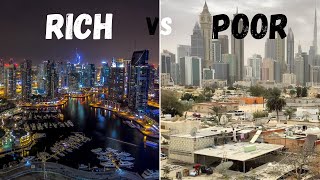 The 2 Sides Of Dubai  Rich vs Poor [upl. by Pittman457]