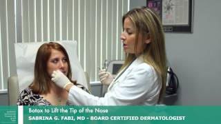 Botox for Nose  Nasal Tip Lift  San Diego Botox Injections [upl. by Ola489]