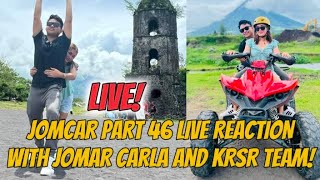 JOMCAR PART 46 LIVE REACTION WITH JOMAR CARLA AND KRSR TODO KILIGAN AT HIYAWAN NA ITO kalingaprab [upl. by Eikciv74]