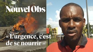 Colère contre la vie chère en Martinique  les tensions se poursuivent malgré le couvrefeu [upl. by Eak]