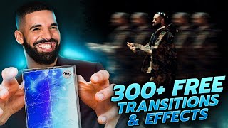 300 FREE Transitions amp Effects Not Clickbait  Adobe Premiere Pro CC 2024 [upl. by Ahsimek]