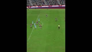 West Ham United Miss a Golden Free Kick vs Manchester City  Premier League Drama  shotrs fifa [upl. by Sisto177]