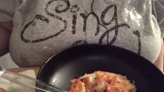 ASMR Eating Sounds Baked Ziti With Garlic Texas Toast [upl. by Florian]