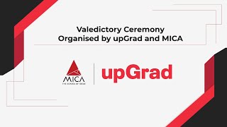 MICA and upGrad Valedictory Ceremony [upl. by Oflodor306]