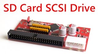 SCSI2SD SD Card SCSI Drive Review [upl. by Nihahs130]