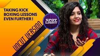 Ritika Singh Interview  Uncut version  Spotlight with VJ Abishek  Sun Music [upl. by Rachaba216]