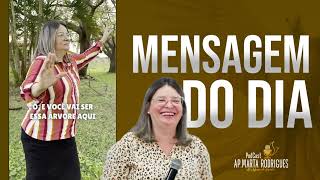 MENSAGEM DO DIA  APOSTÓLA MARTA RODRIGUES [upl. by Hazeefah]