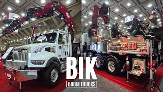 TCI Expo 2024  Baltimore MD  BIK Boom Trucks Reveal New Equipment for 2025 [upl. by Ibor]