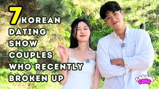 Find out couples from recent Korean dating shows who have broken up [upl. by Ryle492]