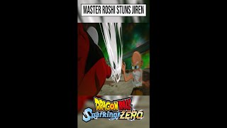 Master Roshi Stuns Jiren Dragon Ball Sparking Zero What If Cutscene dragonball shorts [upl. by Nnaecarg]