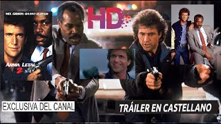 ARMA LETAL 2 HD  TRAILER EN ESPAÑOL COMPLETO Y MONTADO POR MIAMI VICE ESPAÑA UNICO EN TODO YOUTUBE [upl. by Nohs]