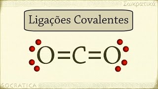 Química Ligações Covalentes Polares e Apolares [upl. by Diane]