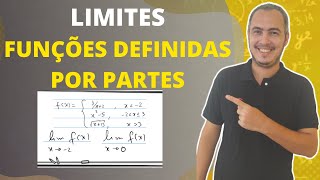 LIMITES DE FUNÇÕES DEFINIDAS POR PARTES [upl. by Gadmon9]