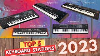 Top 5 BEST Keyboard Workstations of 2023 [upl. by Siusan462]