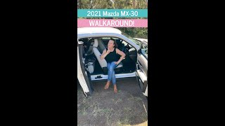 The Mazda MX30  BabyDrive walkaround review shorts [upl. by Notyep]