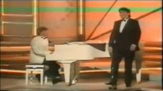 Rosser amp Davies 1987 singing Friends on Opportunity Knocks [upl. by Feilak]