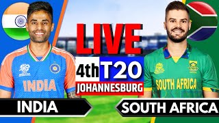 India vs South Africa 4th T20  Live Cricket Match Today  IND vs SA Live Match Today  IND vs SA [upl. by Naneik477]