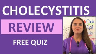 Cholecystitis Nursing NCLEX Pathophysiology Symptoms TTube amp Cholecystostomy [upl. by Nicoli]