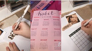 🌿✨Bullet Journal Ideas for 2022  TikTok Compilations🌿✨ [upl. by Ttenaej]