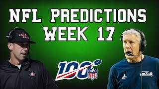 NFL Week 17 Predictions NFL Week 17 Picks for the 2019 Regular Season  The Scoreboard 26 [upl. by Spoor]