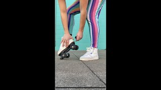 DETACHABLE ROLLER SKATES Would you try these [upl. by Nylave]