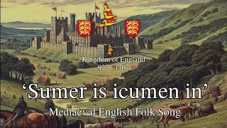 Sumer is icumen in  Mediaeval English Folk Song [upl. by Jacobba93]