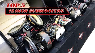 Top 5 Best 12 inch Subwoofer  2022 Reviews [upl. by Etnuahc]