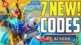 CODES WORKING✨CREATURE OF SONARIA ROBLOX CODES 2024  CREATURE OF SONARIA CODE [upl. by Cyrillus449]