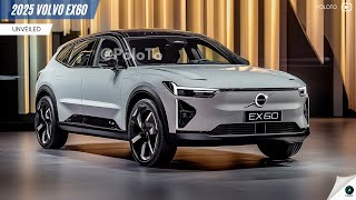 New 2025 Volvo EX60 Unveiled  giving you the best experience of an electric SUV [upl. by Idham]