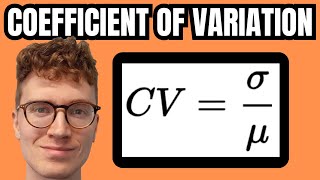 How to Calculate the Coefficient of Variation CV  EXAMPLE [upl. by Cohn233]