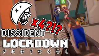 I GOT DISSIDENT 4 TIMES IN A ROW  LOCKDOWN Protocol Funny Gameplay [upl. by Aihsrop]