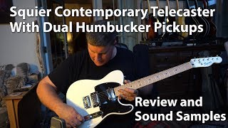 Quick Look  Squier Contemporary Telecaster RH [upl. by Stine229]