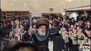 Simchas Beis Hashoeva With Biala London Rebbe  Sukkos 2024 [upl. by Turro368]